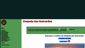 What Chapadadosguimaraes.com.br website looked like in 2019 (4 years ago)