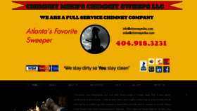 What Chimneymike.com website looked like in 2019 (4 years ago)