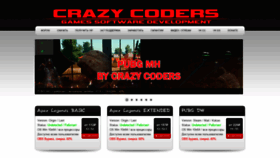 What Crazy-coders.com website looked like in 2019 (4 years ago)