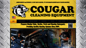 What Cougarcleaning.com website looked like in 2019 (4 years ago)
