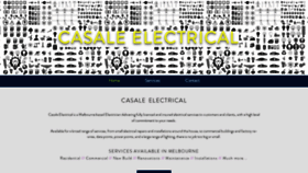 What Casale-electrical.com website looked like in 2019 (5 years ago)