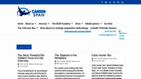 What Careerspanusa.com website looked like in 2019 (4 years ago)