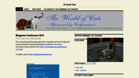 What Cat-fountains.com website looked like in 2019 (4 years ago)
