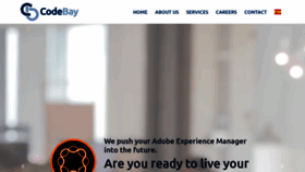 What Codebay-innovation.com website looked like in 2019 (5 years ago)