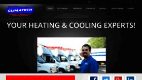 What Climatechmechanical.com website looked like in 2019 (4 years ago)