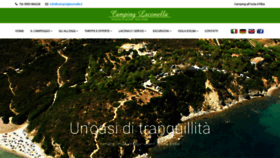 What Campinglaconella.it website looked like in 2019 (4 years ago)