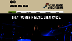 What Capecodwomensmusicfestival.com website looked like in 2019 (4 years ago)
