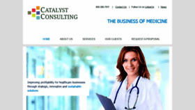 What Catalyst-consultants.com website looked like in 2019 (4 years ago)