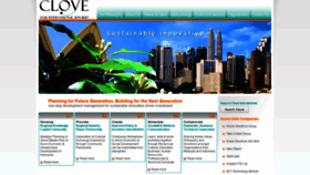 What Cloveinternational.com website looked like in 2019 (4 years ago)