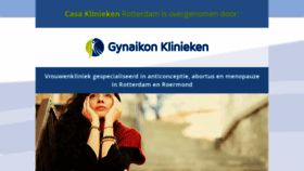 What Casaklinieken.nl website looked like in 2019 (4 years ago)