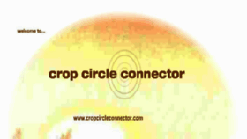 What Cropcircleconnector.com website looked like in 2019 (4 years ago)