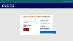 What Campusidrmm.com.ar website looked like in 2019 (4 years ago)
