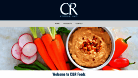 What C-rfoods.com website looked like in 2019 (4 years ago)