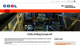 What Cosl.no website looked like in 2019 (4 years ago)
