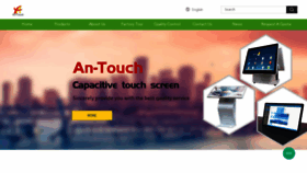 What Capacitive-touchpanel.com website looked like in 2019 (4 years ago)