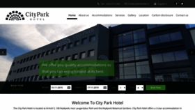 What Cityparkhotel.is website looked like in 2019 (4 years ago)