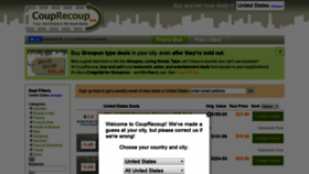 What Couprecoup.com website looked like in 2019 (4 years ago)