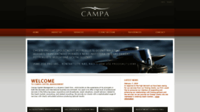 What Campa.cz website looked like in 2019 (4 years ago)