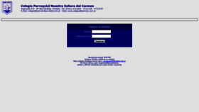 What Colegiodelcarmen.dynalias.com website looked like in 2019 (4 years ago)