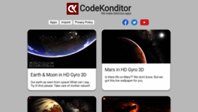 What Codekonditor.com website looked like in 2019 (4 years ago)