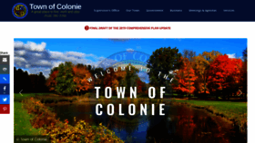 What Colonie.org website looked like in 2019 (4 years ago)