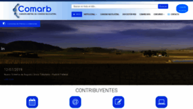 What Comarb.gob.ar website looked like in 2019 (4 years ago)