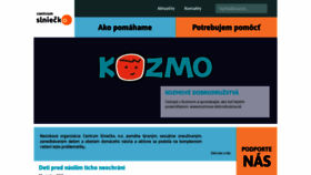 What Centrumslniecko.sk website looked like in 2019 (4 years ago)