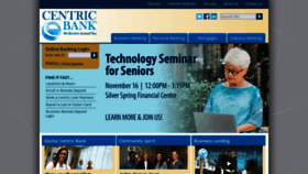 What Centricbank.com website looked like in 2019 (4 years ago)