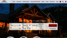 What Colorado-homesearch.com website looked like in 2019 (4 years ago)