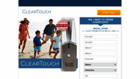 What Cleartouchnails.com website looked like in 2019 (4 years ago)