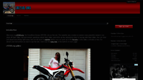 What Crf250l.org website looked like in 2019 (4 years ago)