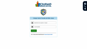 What Colegiosantateresita.ciudadeducativa.com website looked like in 2019 (4 years ago)
