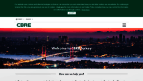 What Cbre.com.tr website looked like in 2019 (4 years ago)