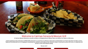 What Catrinasgrill.com website looked like in 2019 (4 years ago)