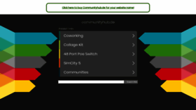 What Communityhub.de website looked like in 2019 (4 years ago)
