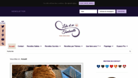 What Cuisinelolo.fr website looked like in 2019 (4 years ago)