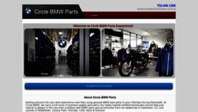 What Circlebmwparts.com website looked like in 2019 (4 years ago)