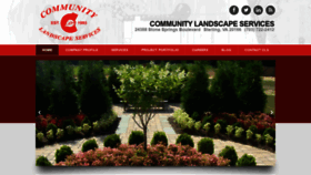 What Community-landscape.com website looked like in 2019 (4 years ago)