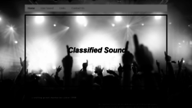 What Classifiedsound.com website looked like in 2019 (4 years ago)