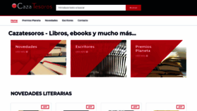 What Cazatesoros.es website looked like in 2019 (4 years ago)