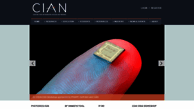 What Cian-erc.org website looked like in 2019 (4 years ago)