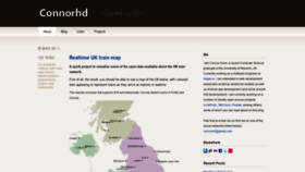 What Connorhd.co.uk website looked like in 2019 (4 years ago)