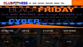 What Clubfitct.com website looked like in 2019 (4 years ago)
