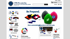What Cpr-pro.com website looked like in 2019 (4 years ago)