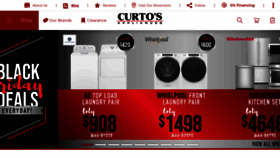 What Curtos.com website looked like in 2019 (4 years ago)