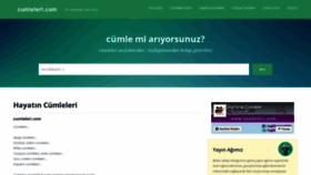 What Cumleleri.com website looked like in 2019 (4 years ago)