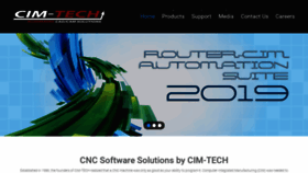 What Cim-tech.com website looked like in 2019 (4 years ago)