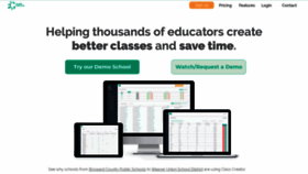 What Classcreator.us website looked like in 2019 (4 years ago)