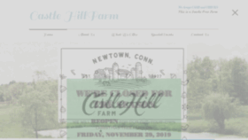 What Castlehillfarm.net website looked like in 2019 (4 years ago)