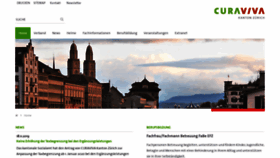What Curaviva-zh.ch website looked like in 2019 (4 years ago)
